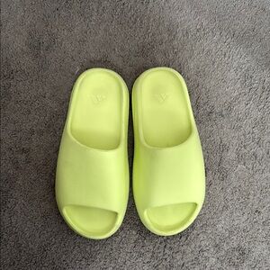 Yeezy Neon Yellow Slides